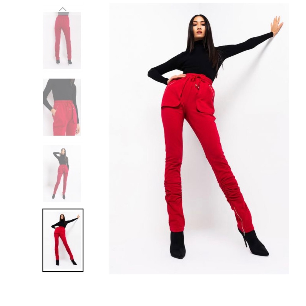 2 pair of COVER ME UP SWEATPANT WITH HEM SLIT 36" inseam!